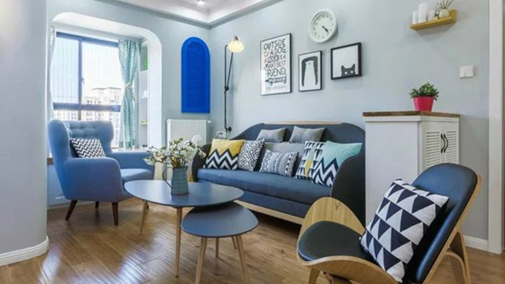 湖畔郦舍荷风苑102㎡北欧风格案例