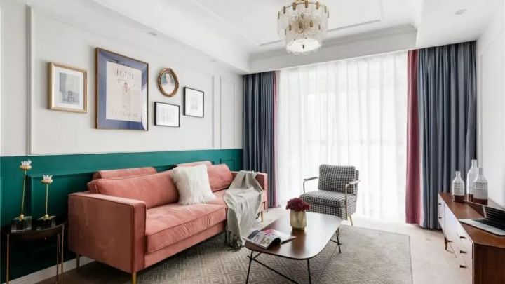 90㎡北欧格调，诠释独特浪漫的复古美学