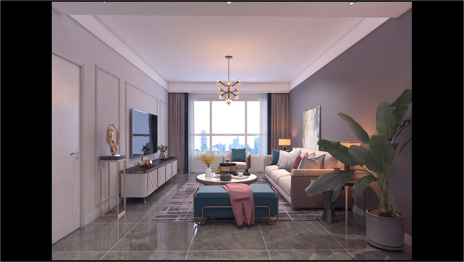 嘉诚名郡 轻奢 (4)