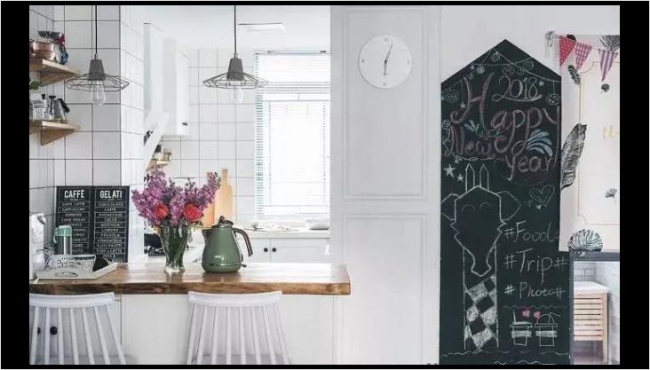 只需2㎡，4种实用又好看吧台，瞬间提升你家格调10个档次