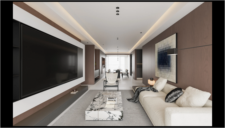 纯净简约，现代家居的优雅格调