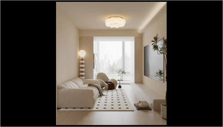 解锁简约奶油风，打造梦幻居住空间